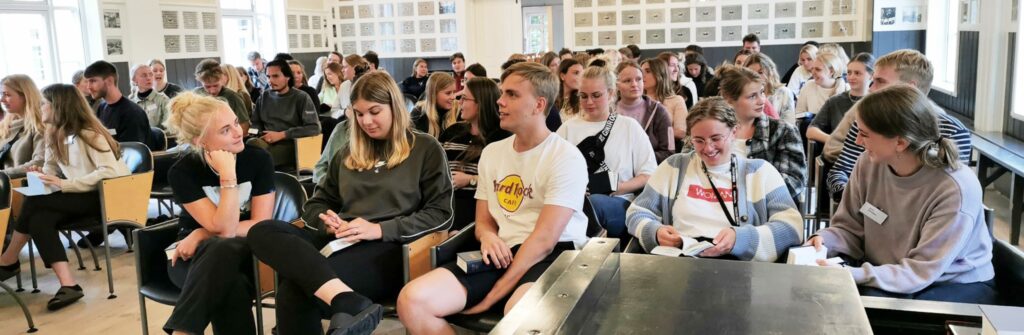 Elever i foredragssalen